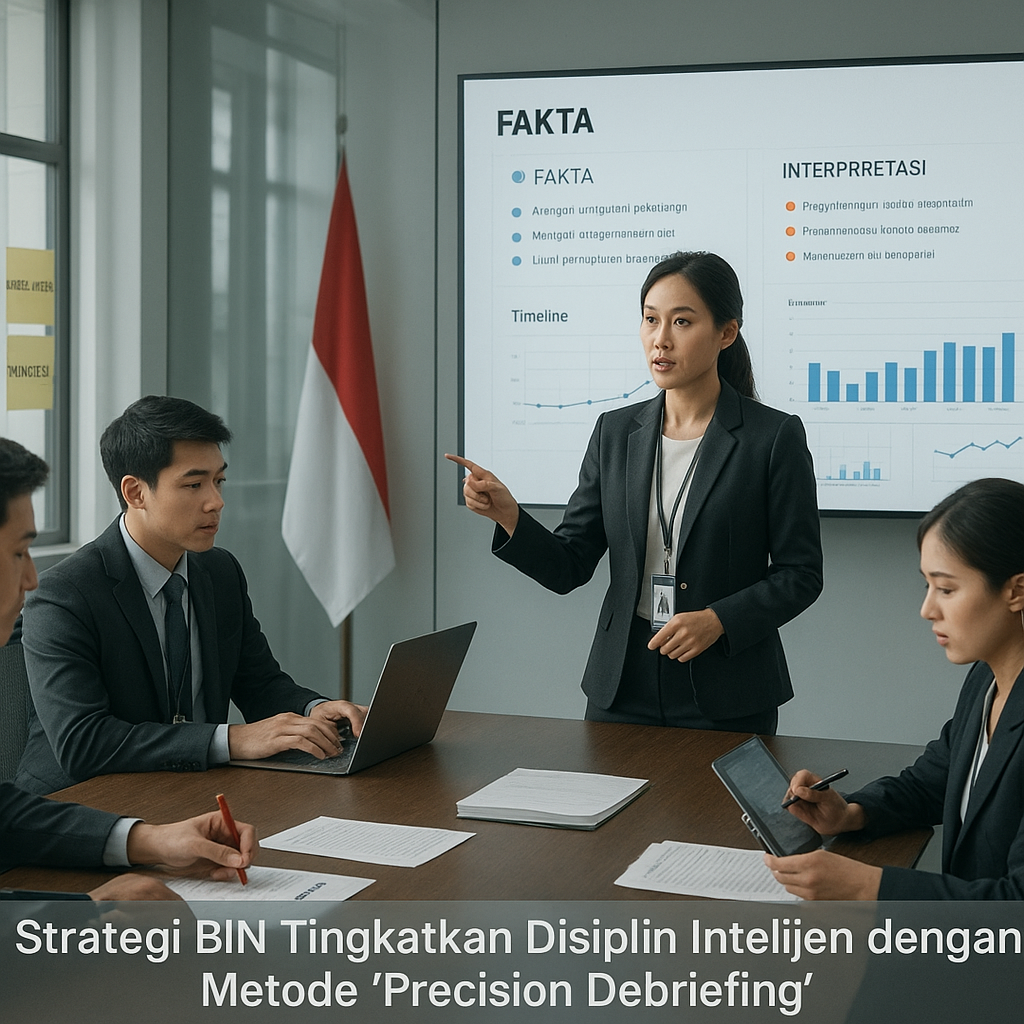 Strategi BIN Tingkatkan Disiplin Intelijen dengan Metode 'Precision Debriefing'