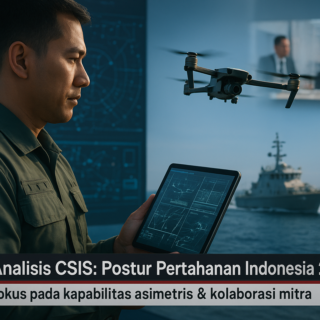 Analisis CSIS: Postur Pertahanan Indonesia 2026, Fokus pada Kapabilitas Asimetris dan Kolaborasi Mitra