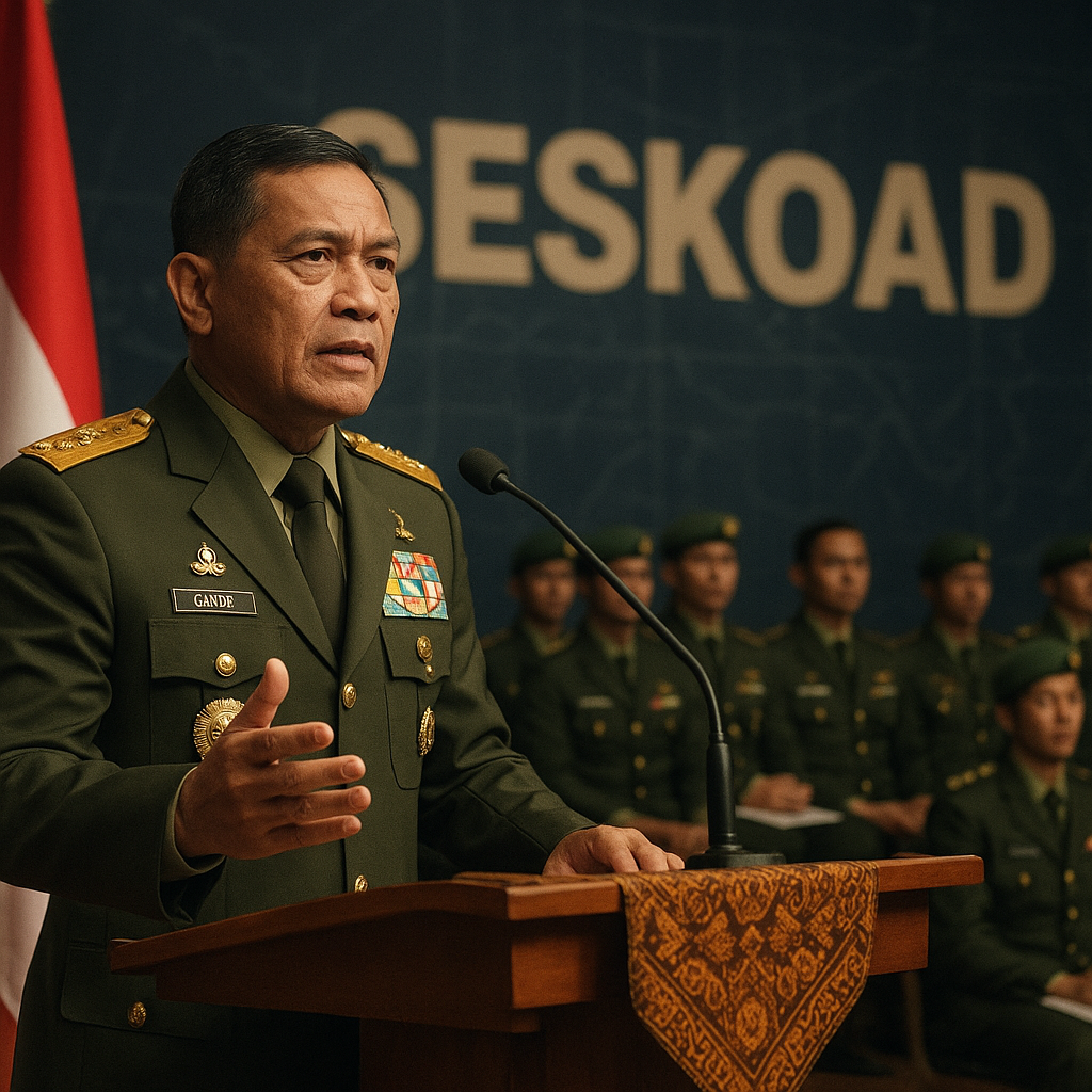 Melampaui Taktis: Kasad Tuntut Lulusan Seskoad Jadikan Wawasan Strategis dan Integritas sebagai Kompas Kepemimpinan