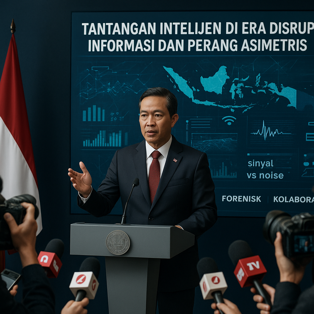 Kepala BIN Paparkan Tantangan Intelijen di Era Disrupsi Informasi dan Perang Asimetris