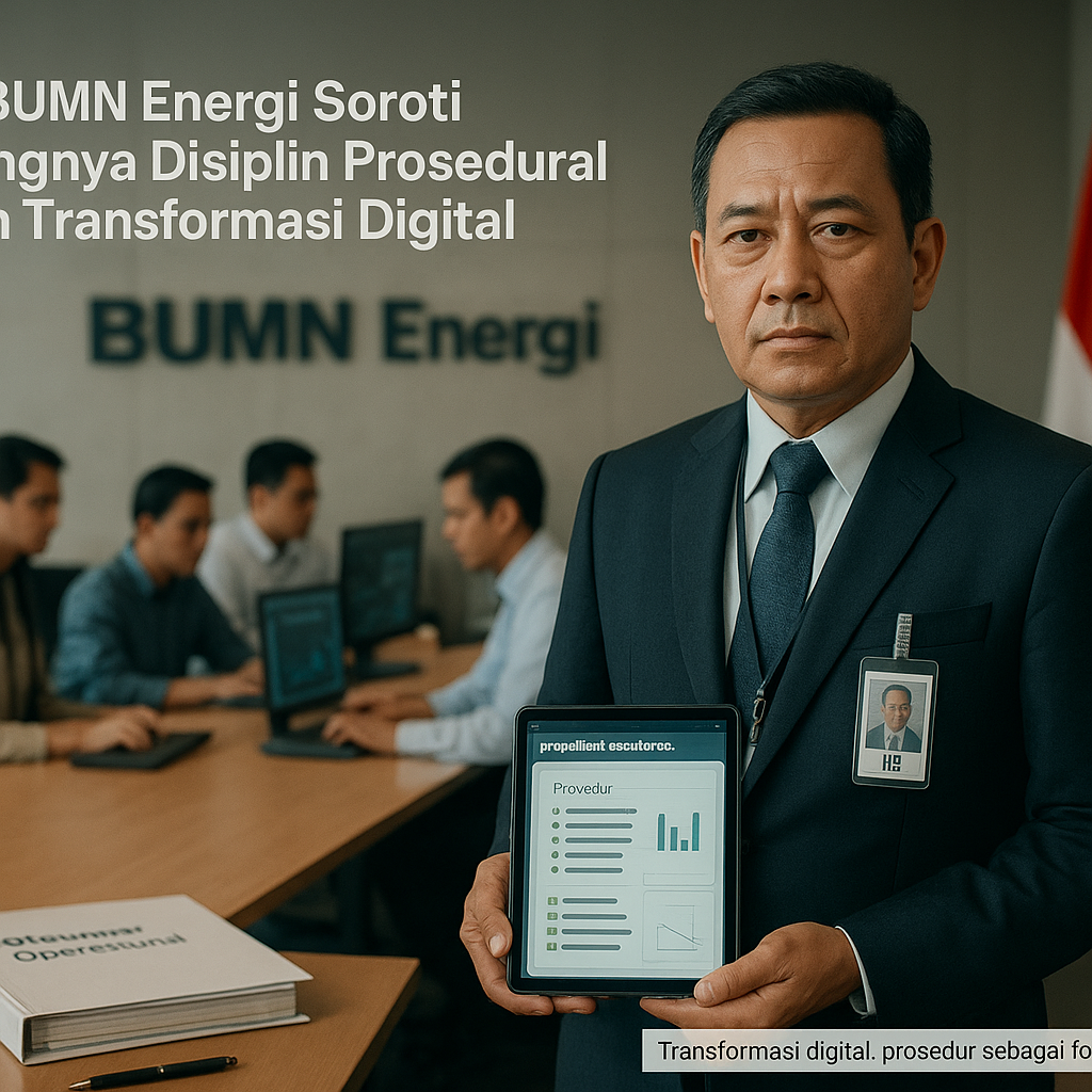CEO BUMN Energi Soroti Pentingnya Disiplin Prosedural dalam Transformasi Digital