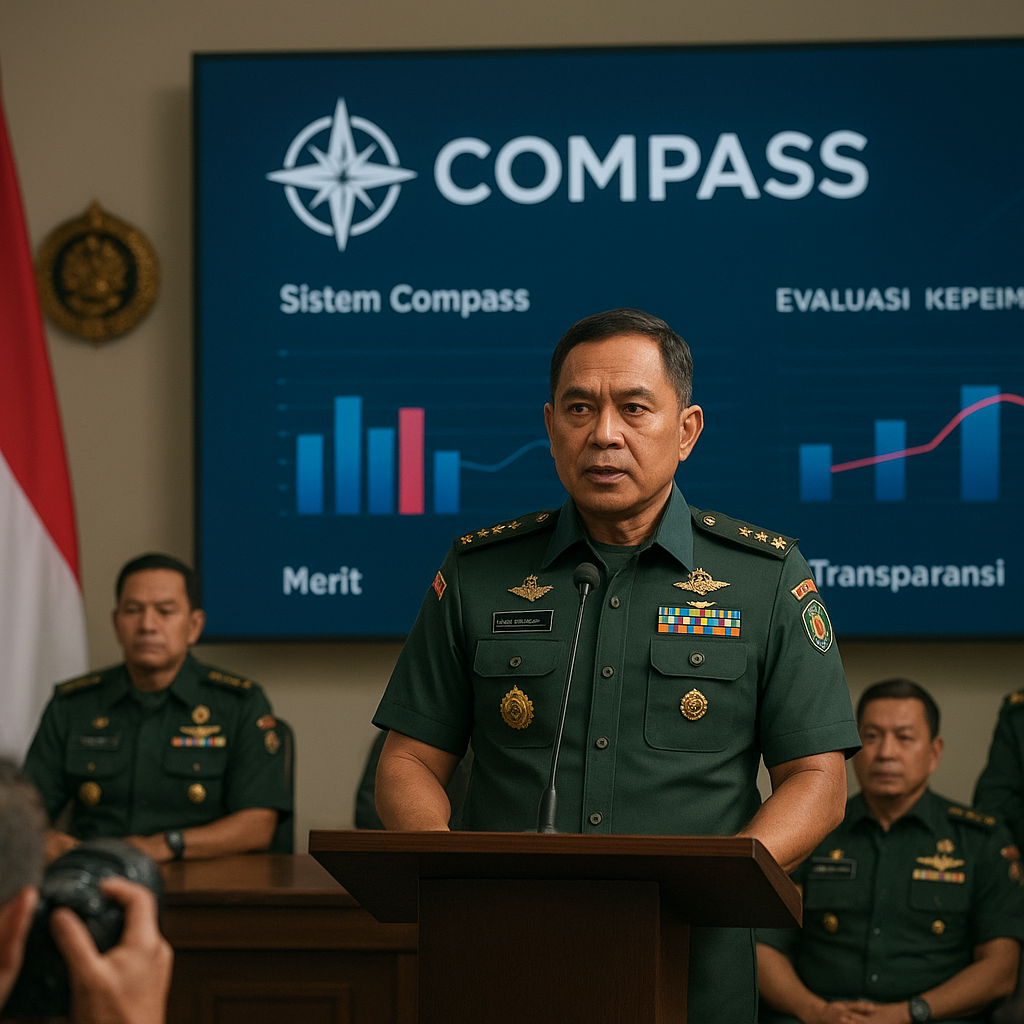 Panglima TNI Perkenalkan Sistem 'Compass' untuk Evaluasi Kepemimpinan Staf