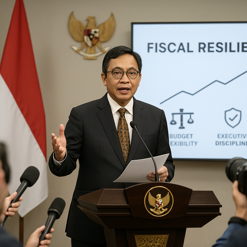 Menteri Keuangan Paparkan Strategi Kepemimpinan Fiskal Hadapi Disrupsi Global
