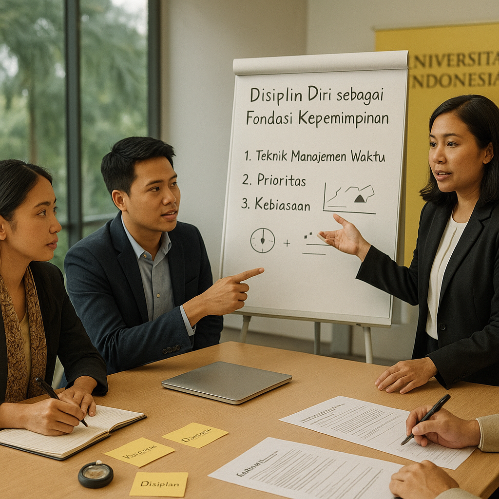 Kursus Singkat Disiplin Diri untuk Calon Pemimpin Profesional di Universitas Indonesia