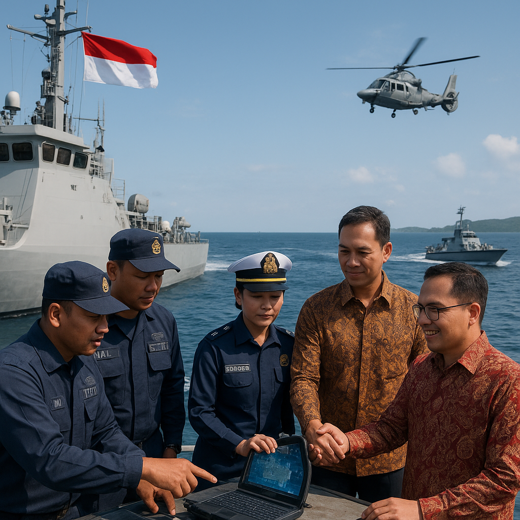 Strategi TNI AL Jaga Keamanan Laut Nusantara: Integrasi Pengawasan dan Diplomasi Maritim