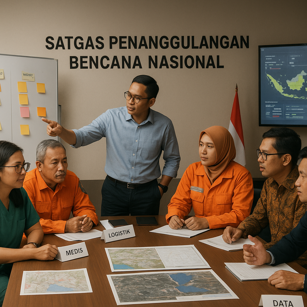 Membangun Tim Proyek yang Gesit: Pelajaran dari Satgas Penanggulangan Bencana Nasional