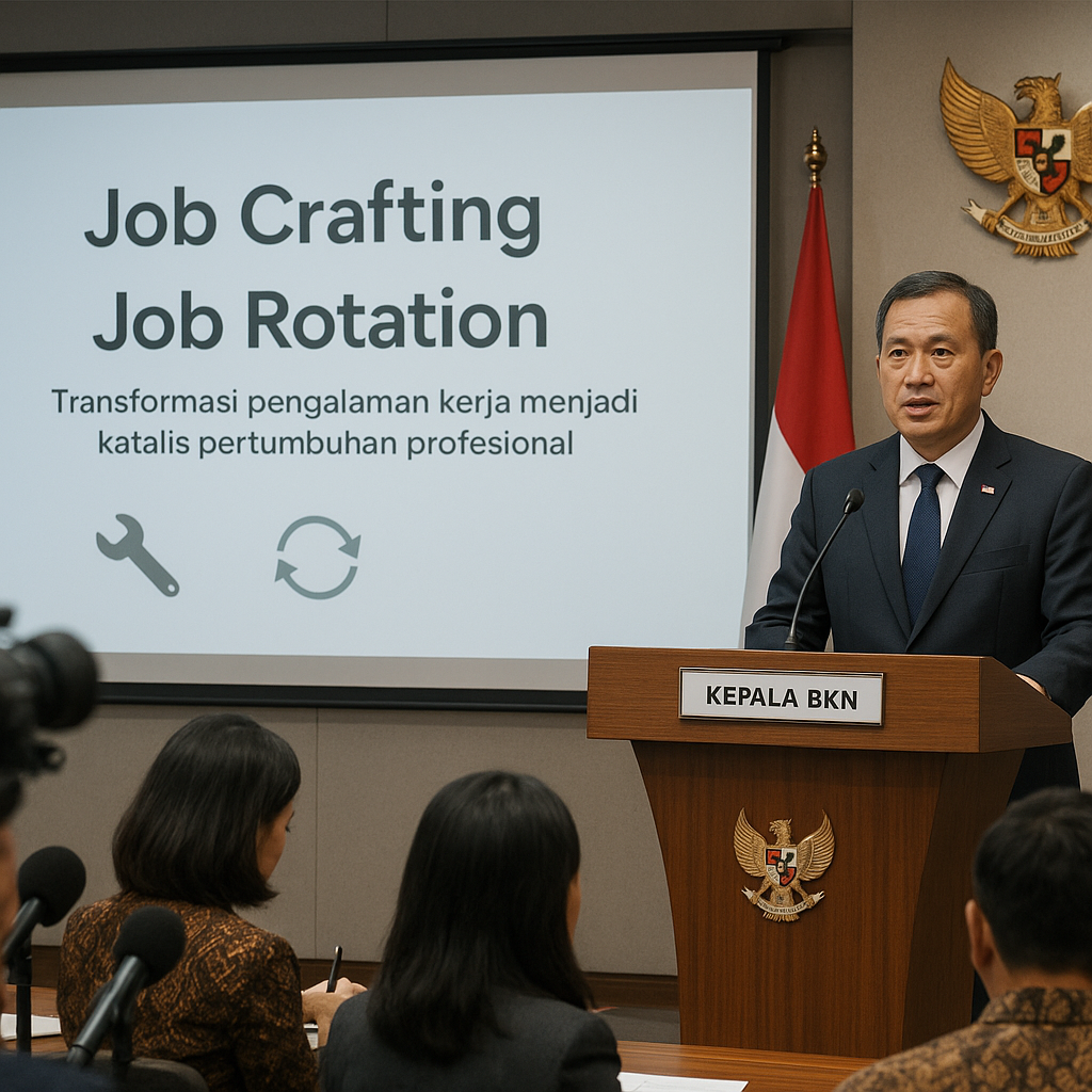 Kepala BKN Beberkan Strategi Pemerintah Tingkatkan Kompetensi ASN lewat 'Job Crafting' dan 'Job Rotation'