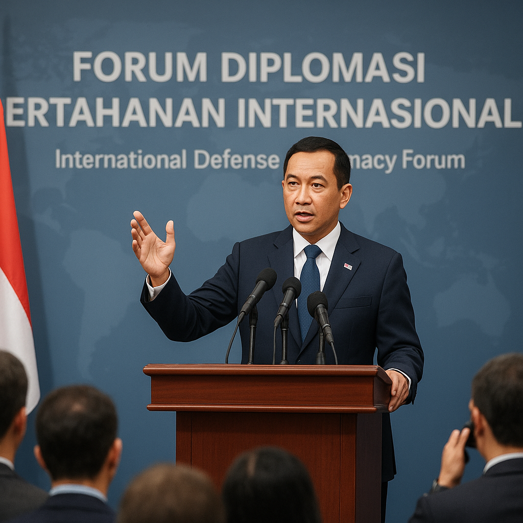 Menteri Pertahanan Paparkan Strategi Diplomasi Pertahanan di Forum Internasional