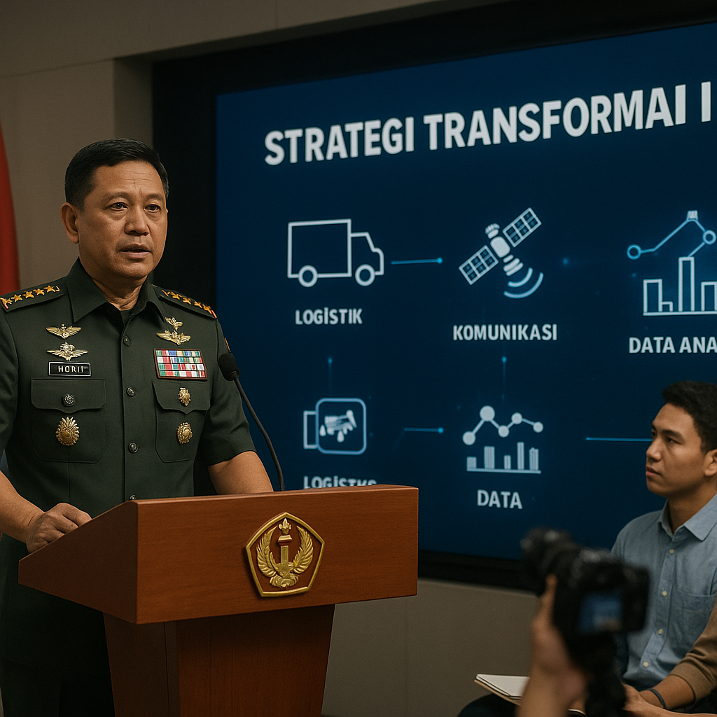 Panglima TNI Paparkan Strategi Transformasi Digital untuk Peningkatan Efisiensi
