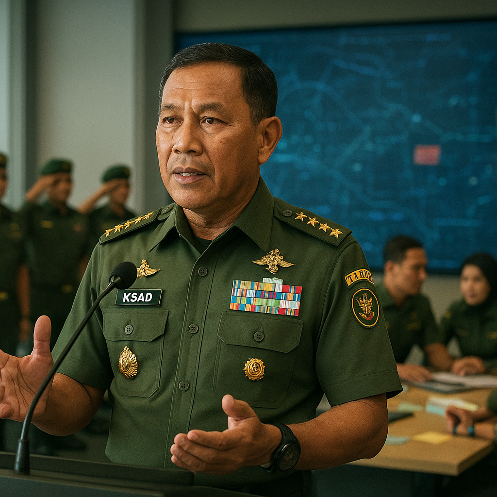 KSAD: Kepemimpinan Transformasional Penting untuk Adaptasi Tantangan Modern di Lingkungan Militer