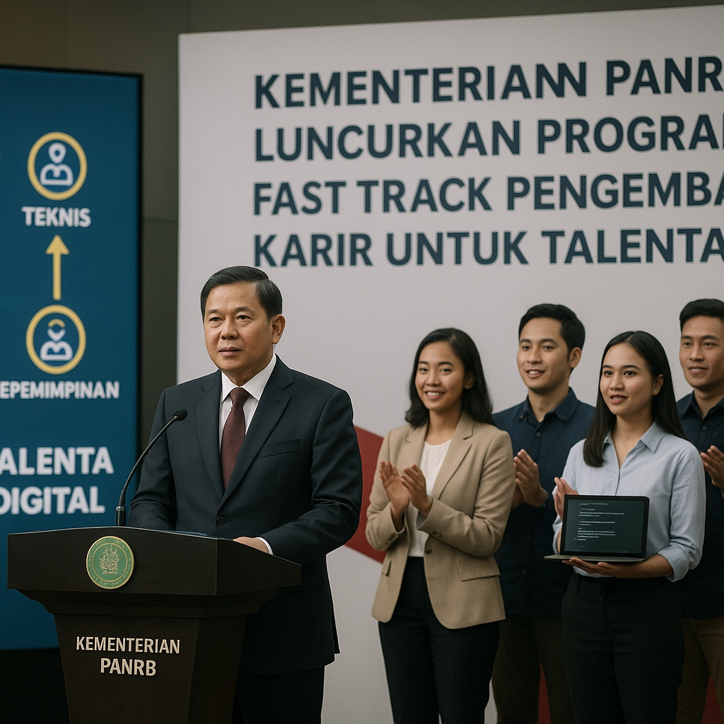 Kementerian PANRB Luncurkan Program Fast Track Pengembangan Karir untuk Talenta Digital di Sektor Publik