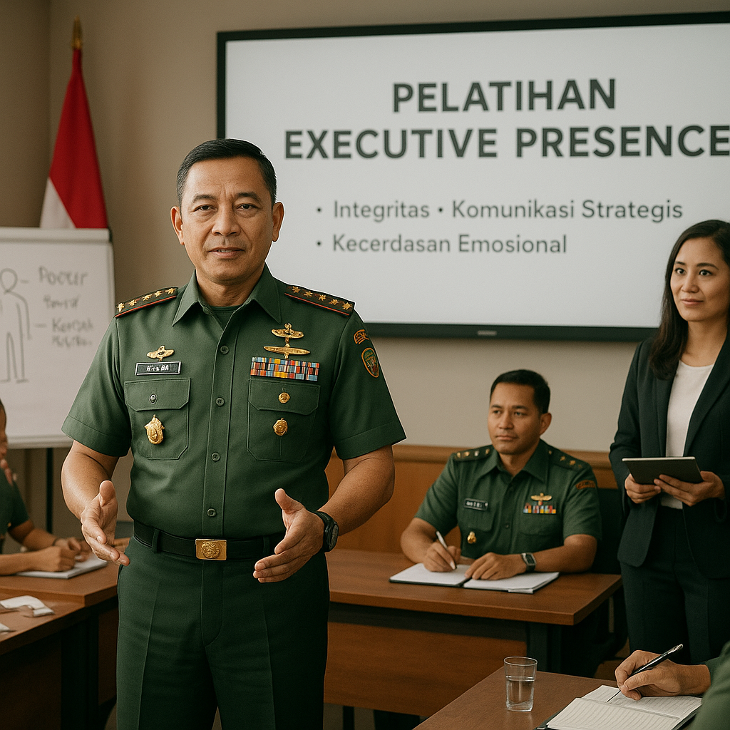 Pelatihan 'Executive Presence' untuk Perwira Tinggi: Memadukan Kewibawaan dan Keterbukaan