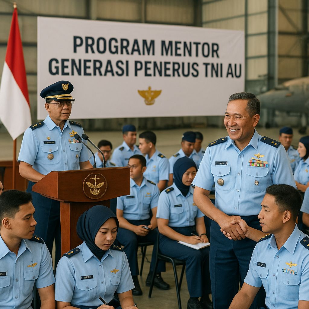 Kasau Luncurkan Program Mentor Generasi Penerus TNI AU