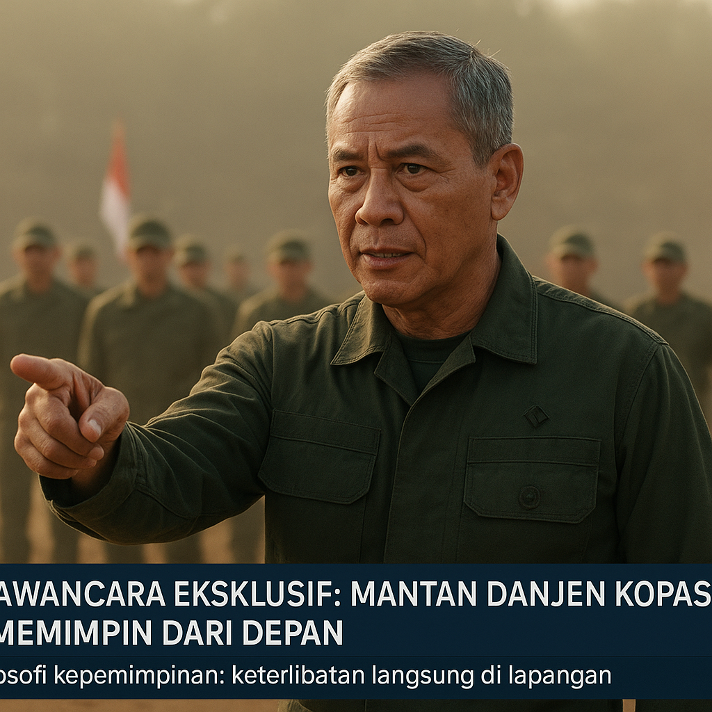 Wawancara Eksklusif: Mantan Danjen Kopassus Bagikan Filosofi Kepemimpinan 'Leading from the Front'