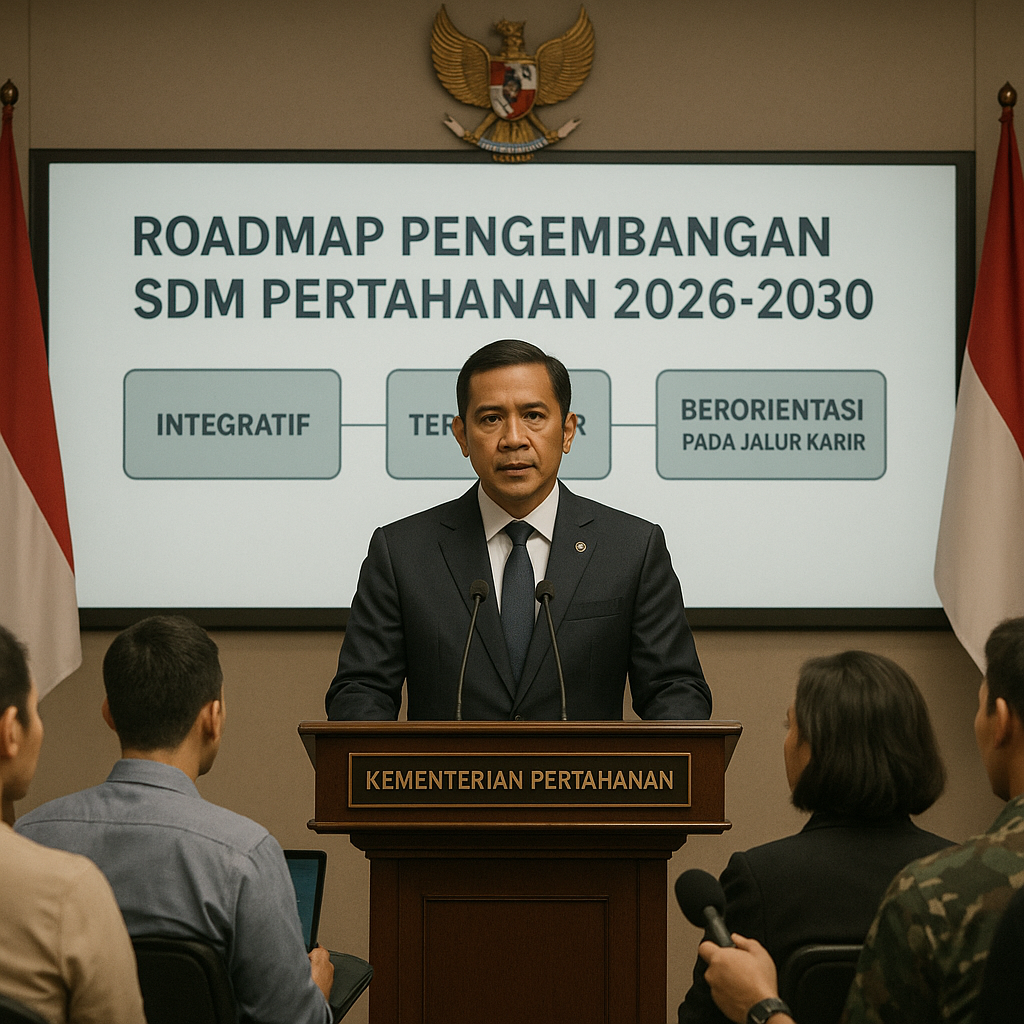 Menteri Pertahanan Paparkan Roadmap Pengembangan SDM Pertahanan 2026-2030