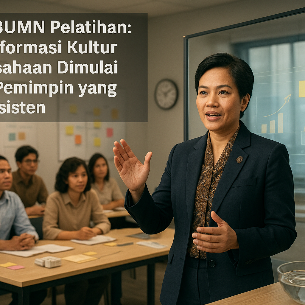 CEO BUMN Pelatihan: Transformasi Kultur Perusahaan Dimulai dari Pemimpin yang Konsisten