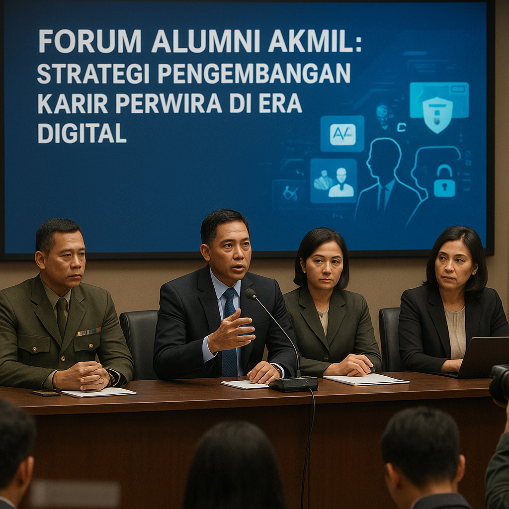 Forum Alumni Akmil Bahas Strategi Pengembangan Karir Perwira di Era Digital