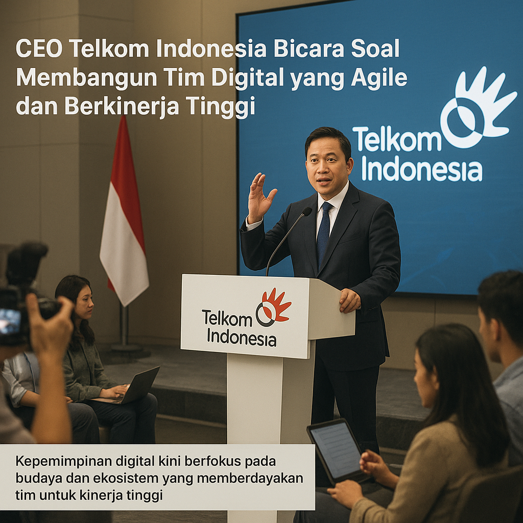 CEO Telkom Indonesia Bicara Soal Membangun Tim Digital yang Agile dan Berkinerja Tinggi