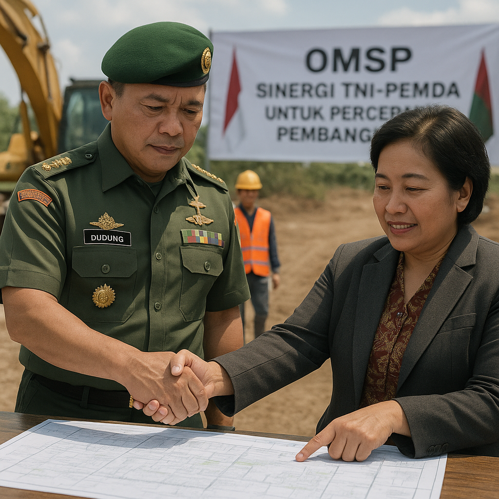 Panglima TNI Sinergikan TNI dan Pemda untuk Percepatan Pembangunan di Daerah