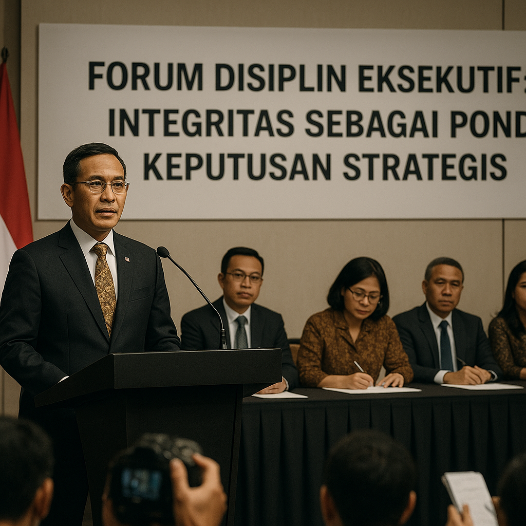 Forum Disiplin Eksekutif: Integritas sebagai Pondasi Keputusan Strategis