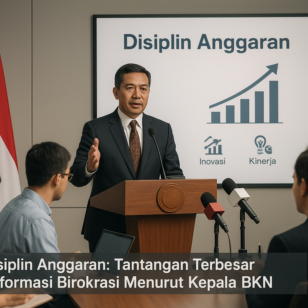 Disiplin Anggaran: Tantangan Terbesar Reformasi Birokrasi Menurut Kepala BKN
