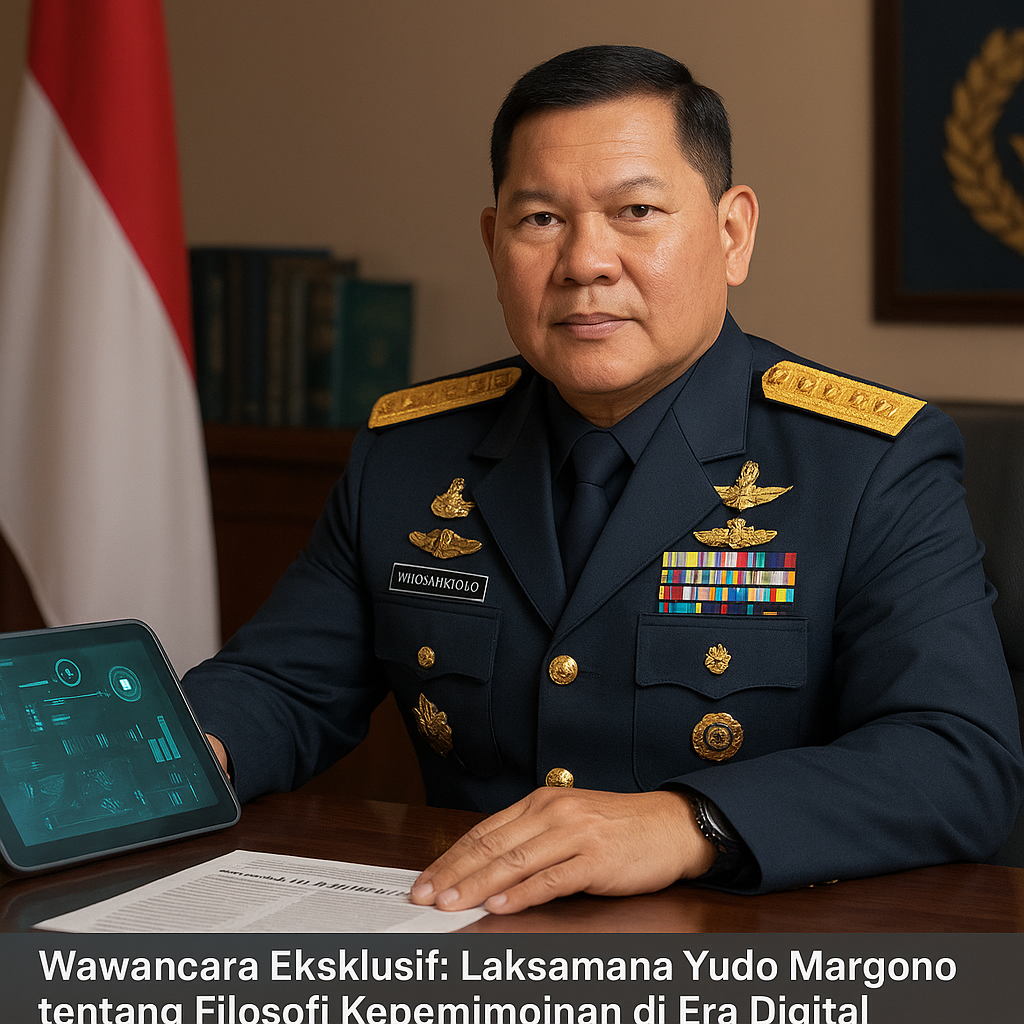 Wawancara Eksklusif: Laksamana Yudo Margono tentang Filosofi Kepemimpinan di Era Digital