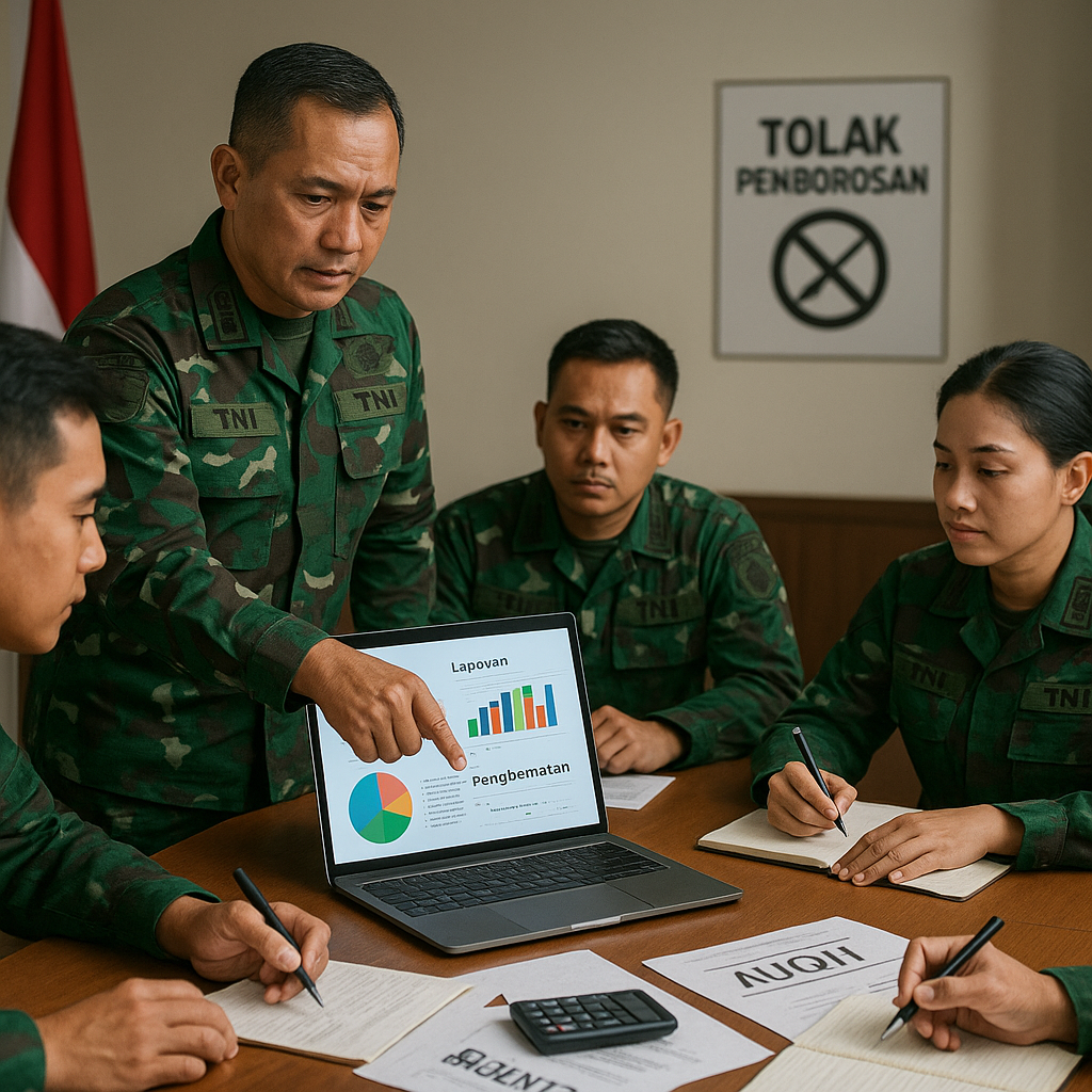 Disiplin Finansial di Lingkungan TNI: Studi Kasus Pengelolaan Anggaran yang Akuntabel