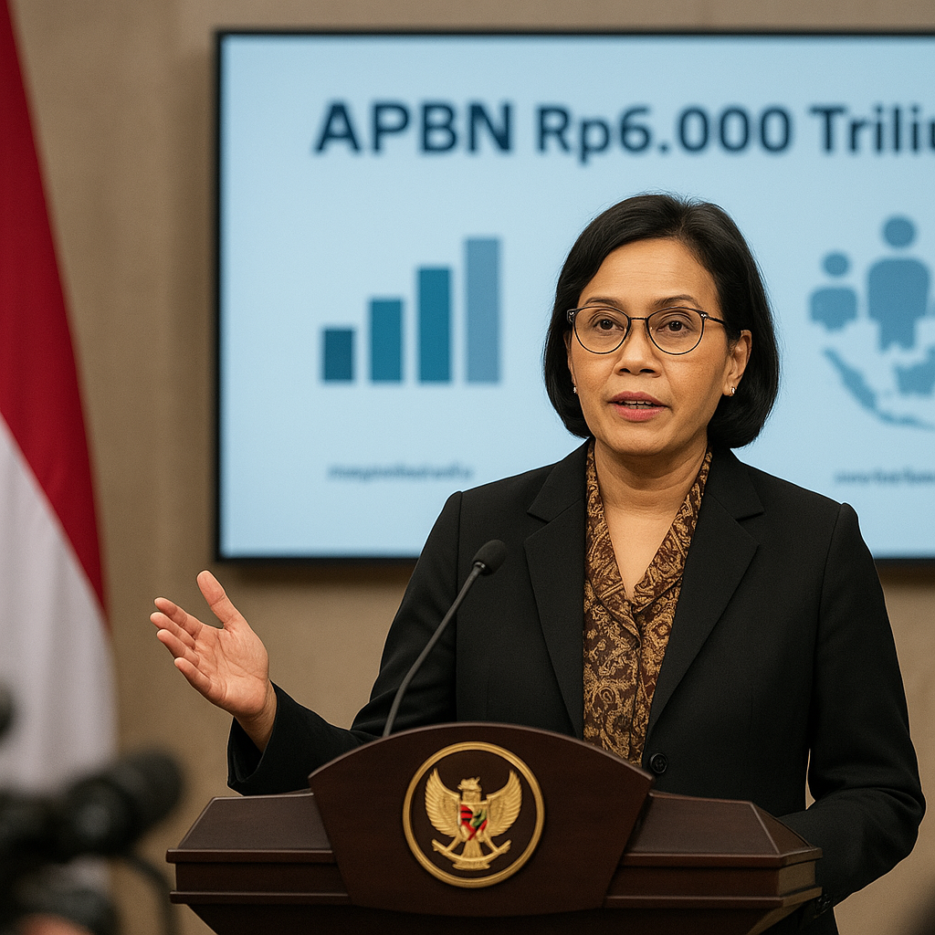 Gelar APBN Rp 6.000 Triliun, Sri Mulyani Siapkan Formula Besar untuk Pemerataan