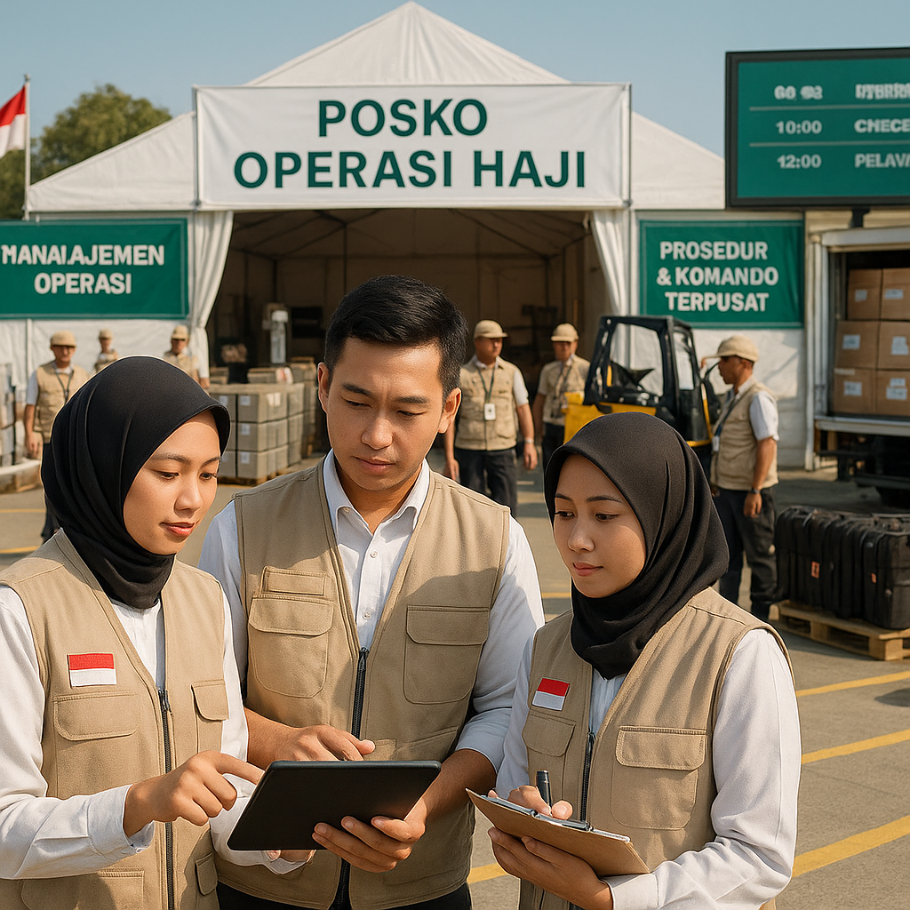 Pelaksanaan Ibadah Haji Tahun Ini Wujudkan Manajemen Operasi Logistik yang Disiplin