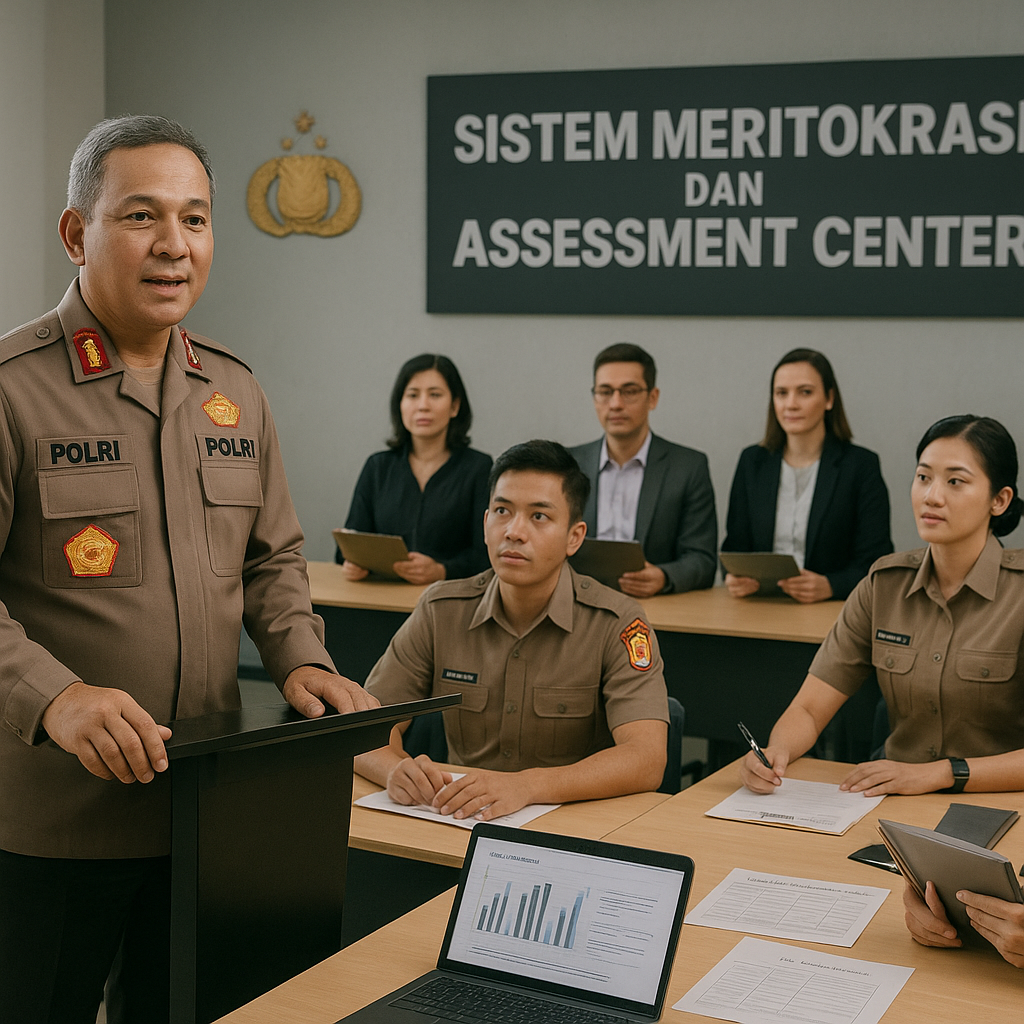 Polri Terapkan Sistem Meritokrasi dan Assessment Center untuk Promosi Jabatan