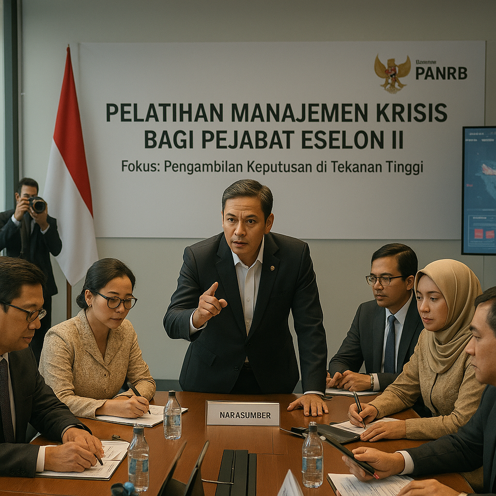 Pelatihan Manajemen Krisis Bagi Pejabat Eselon II, Fokus Pada Pengambilan Keputusan Tekanan Tinggi