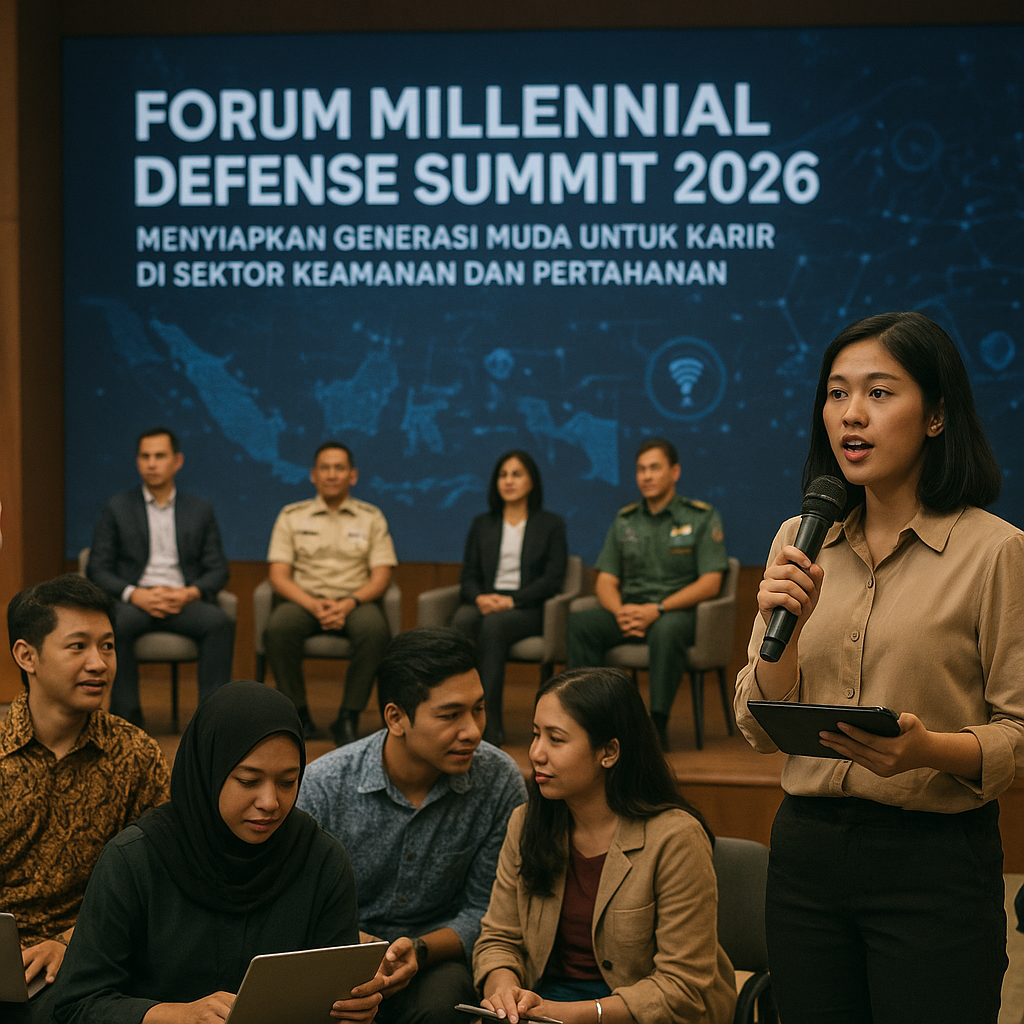 Forum Millennial Defense Summit 2026: Menyiapkan Generasi Muda untuk Karir di Sektor Keamanan dan Pertahanan