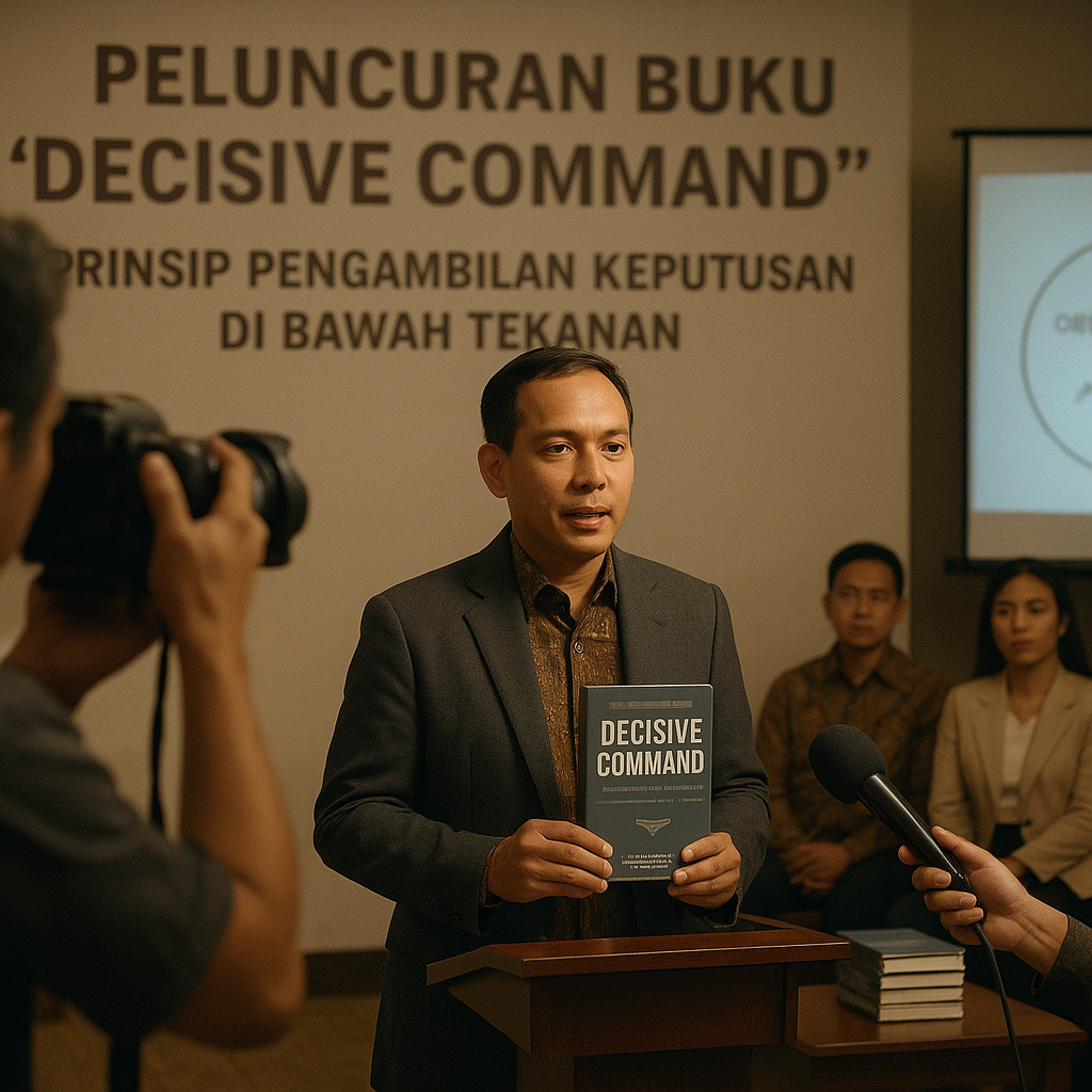 Peluncuran Buku 'Decisive Command': Prinsip Pengambilan Keputusan di Bawah Tekanan