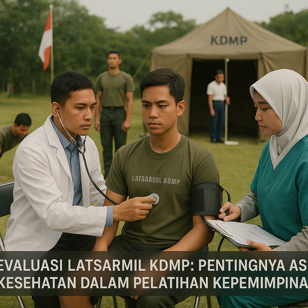Evaluasi Latsarmil KDMP: Pentingnya Asesmen Kesehatan dalam Pelatihan Kepemimpinan