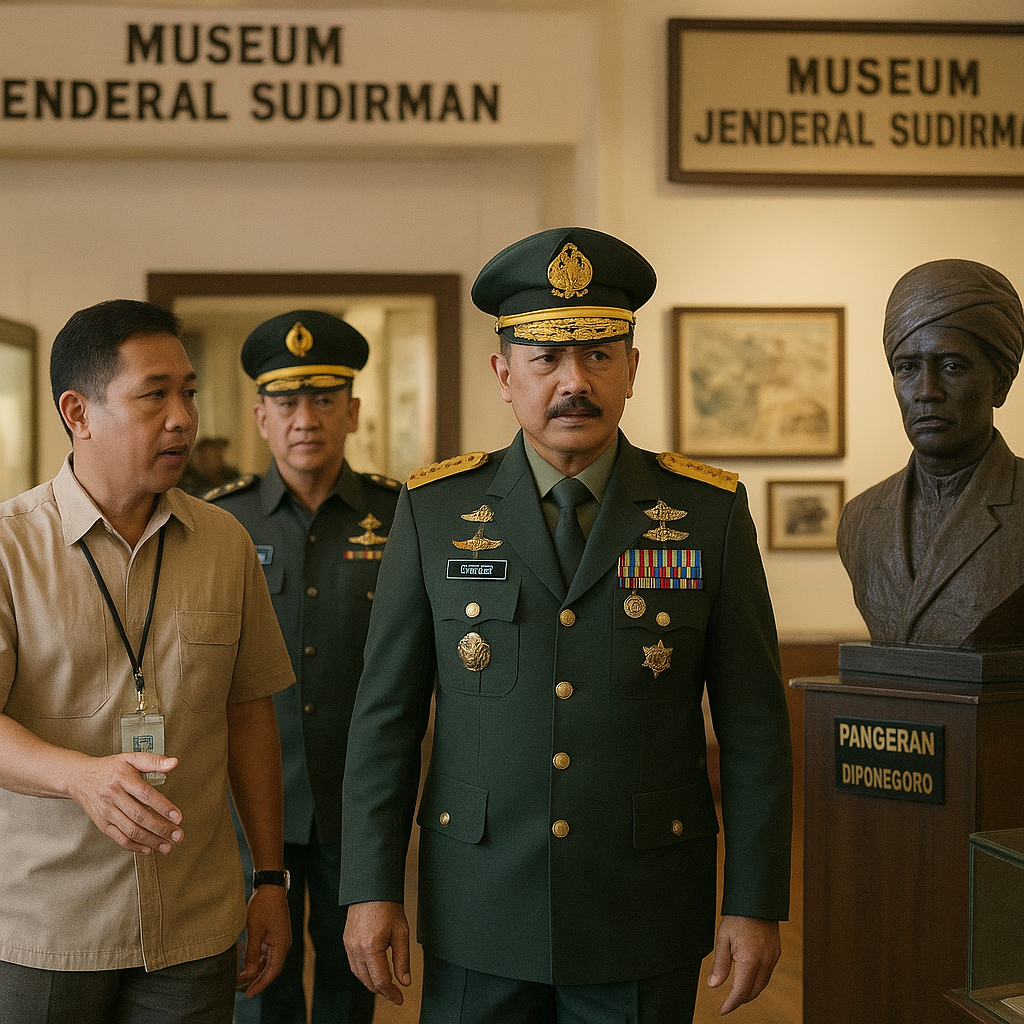 Panglima TNI Kunjungi Museum Diponegoro dan Museum Jenderal Sudirman di Magelang