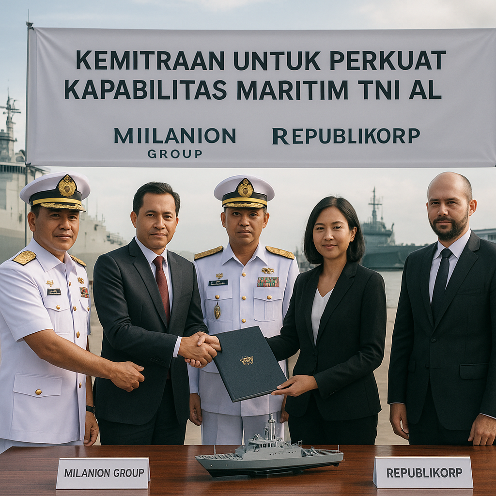 Cara Milanion Group dan Republikorp Perkuat Kapabilitas Maritim TNI AL