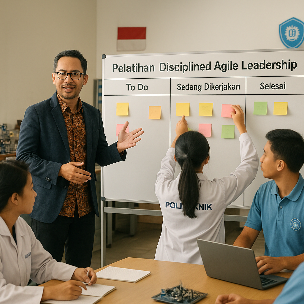 Pelatihan 'Disciplined Agile Leadership' Mulai Dikenalkan di Lembaga Pendidikan Tinggi Vokasi