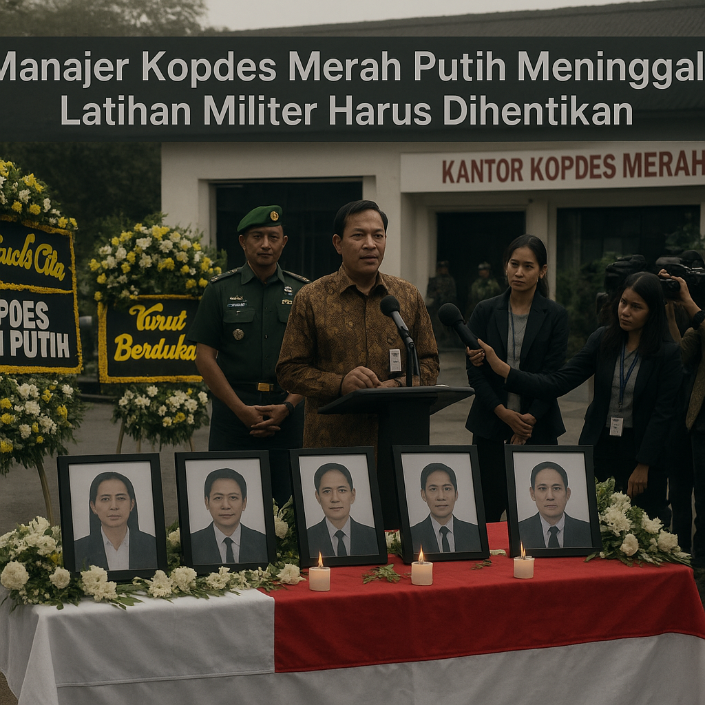5 Manajer Kopdes Merah Putih Meninggal, Latihan Militer Harus Dihentikan
