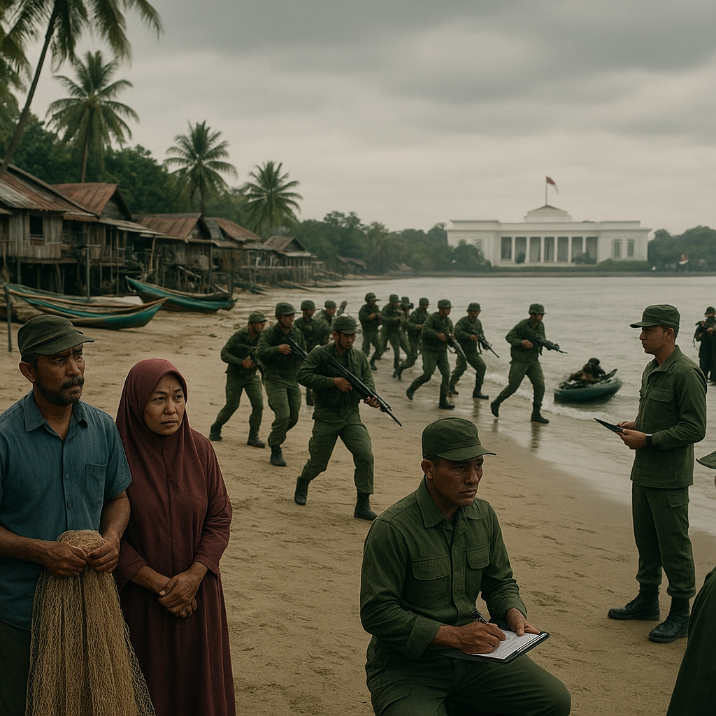 Istana: Latihan Militer Kopdes dan Kampung Nelayan Tetap Lanjut