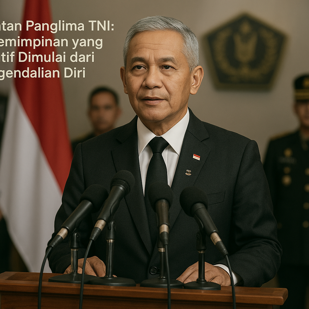 Mantan Panglima TNI: Kepemimpinan yang Efektif Dimulai dari Pengendalian Diri