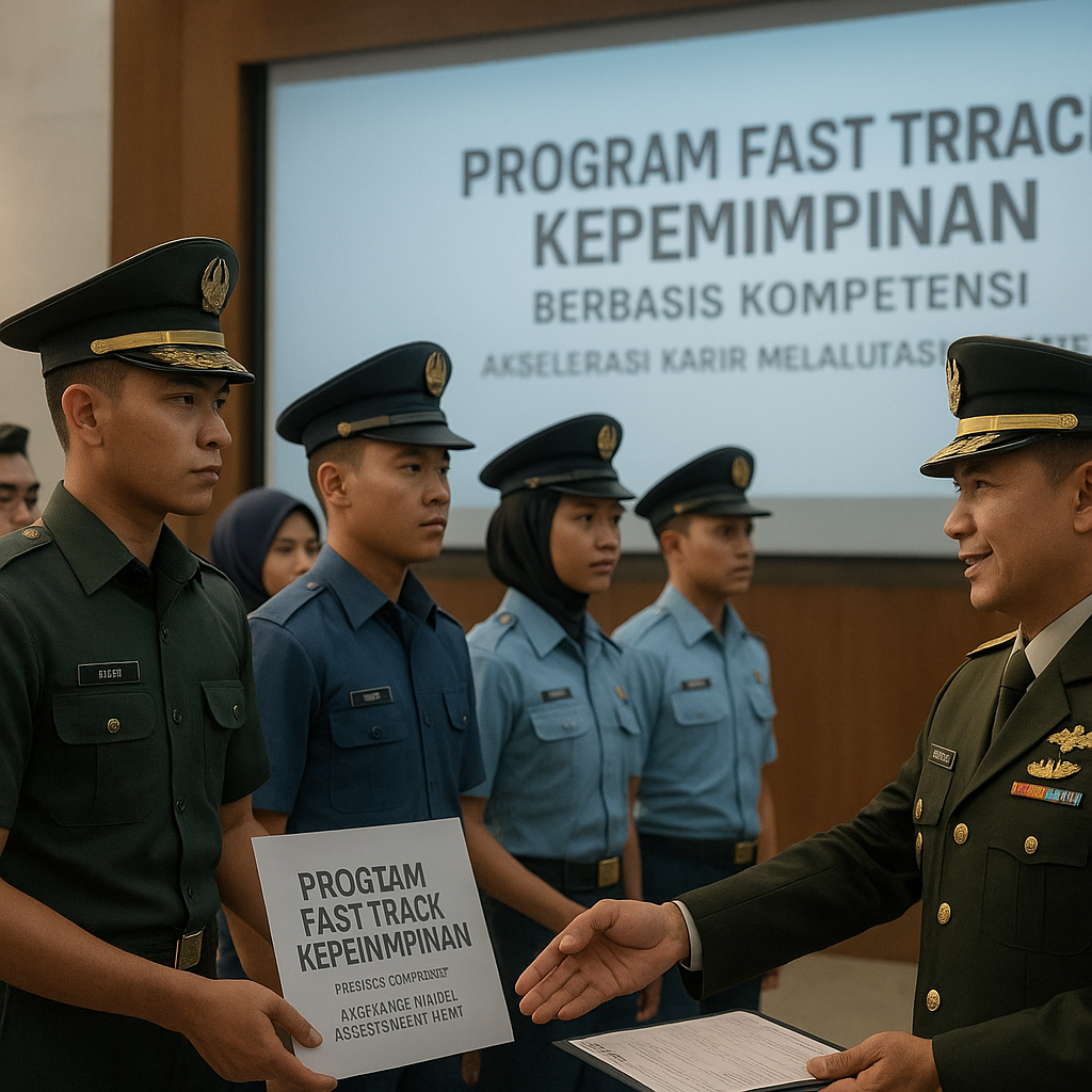 Program Fast Track Kepemimpinan untuk Perwira Muda TNI: Akselerasi Karir Berbasis Kompetensi