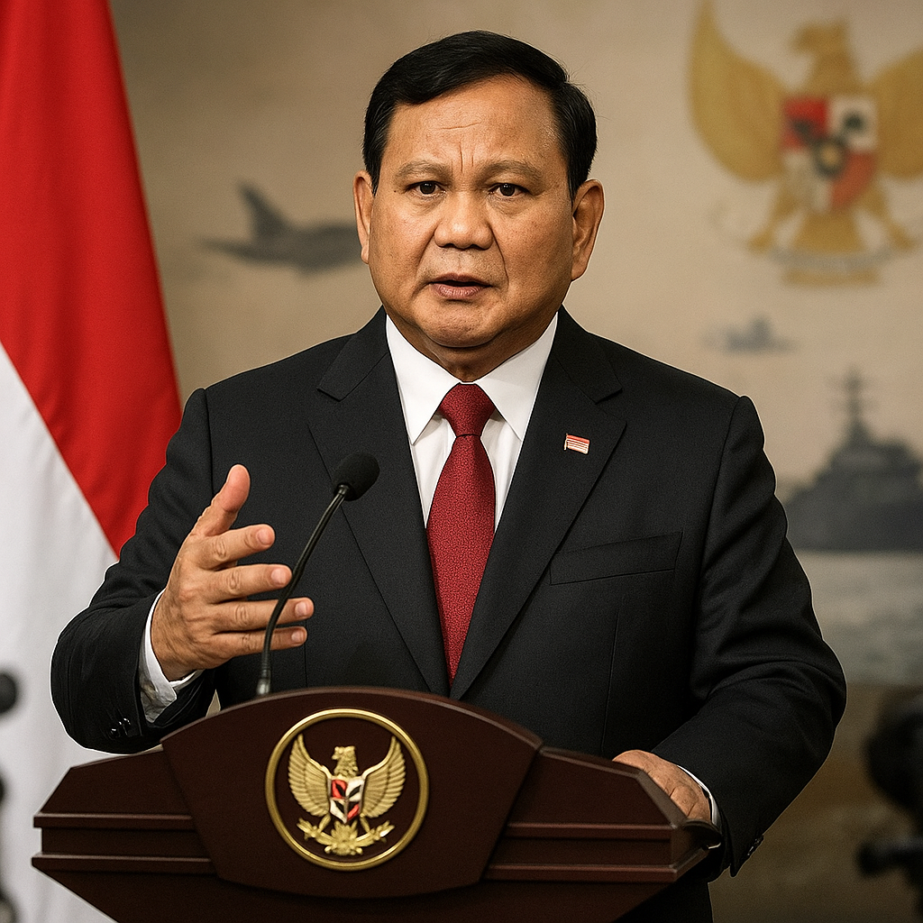 Menhan Prabowo: Kita Perlu Modernisasi Alutsista Secara Masif