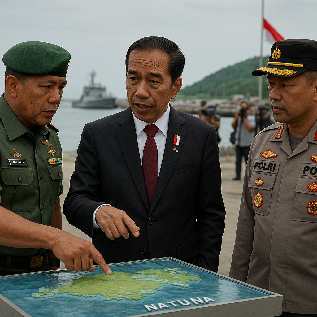 Dari Natuna, Menko Polkam Ingatkan TNI-Polri Perkuat Kedaulatan RI