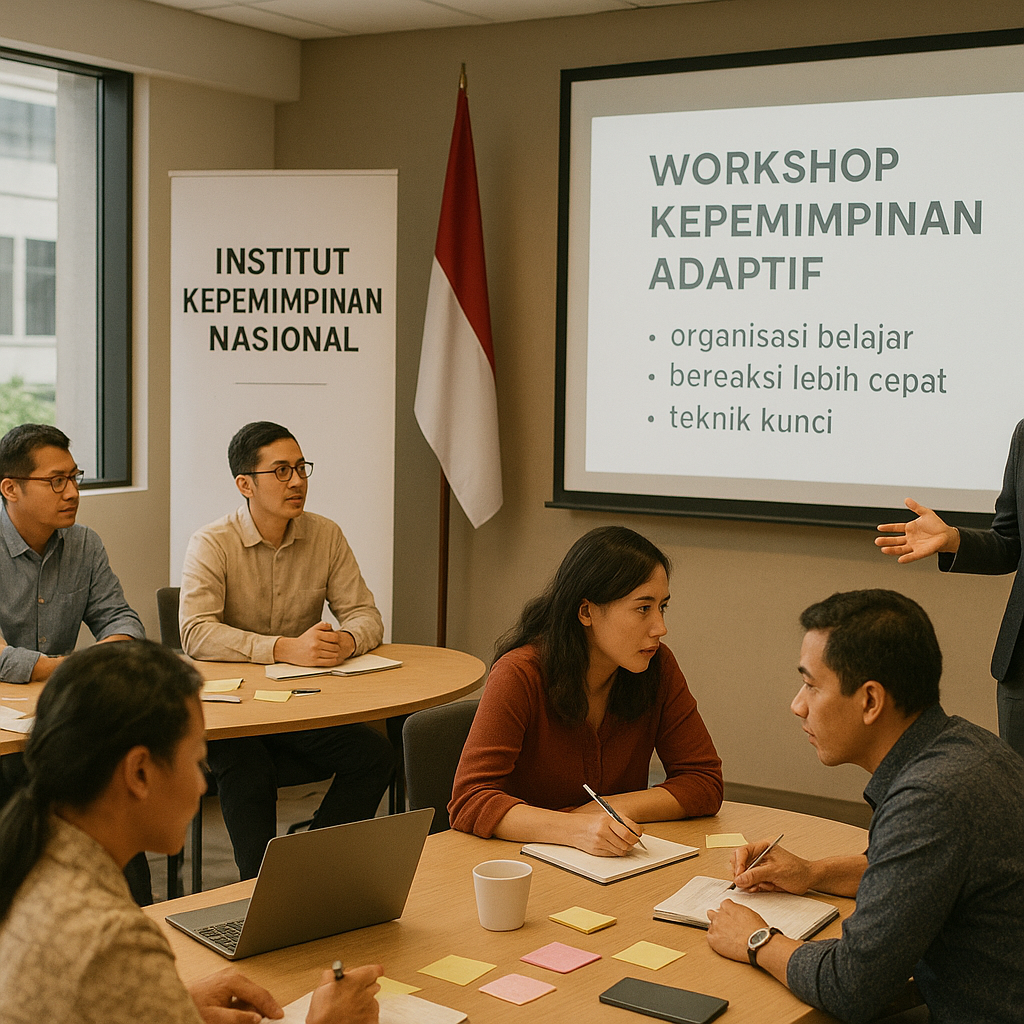 Workshop Kepemimpinan Adaptif: Teknik Membangun Tim yang Responsif terhadap Disrupsi