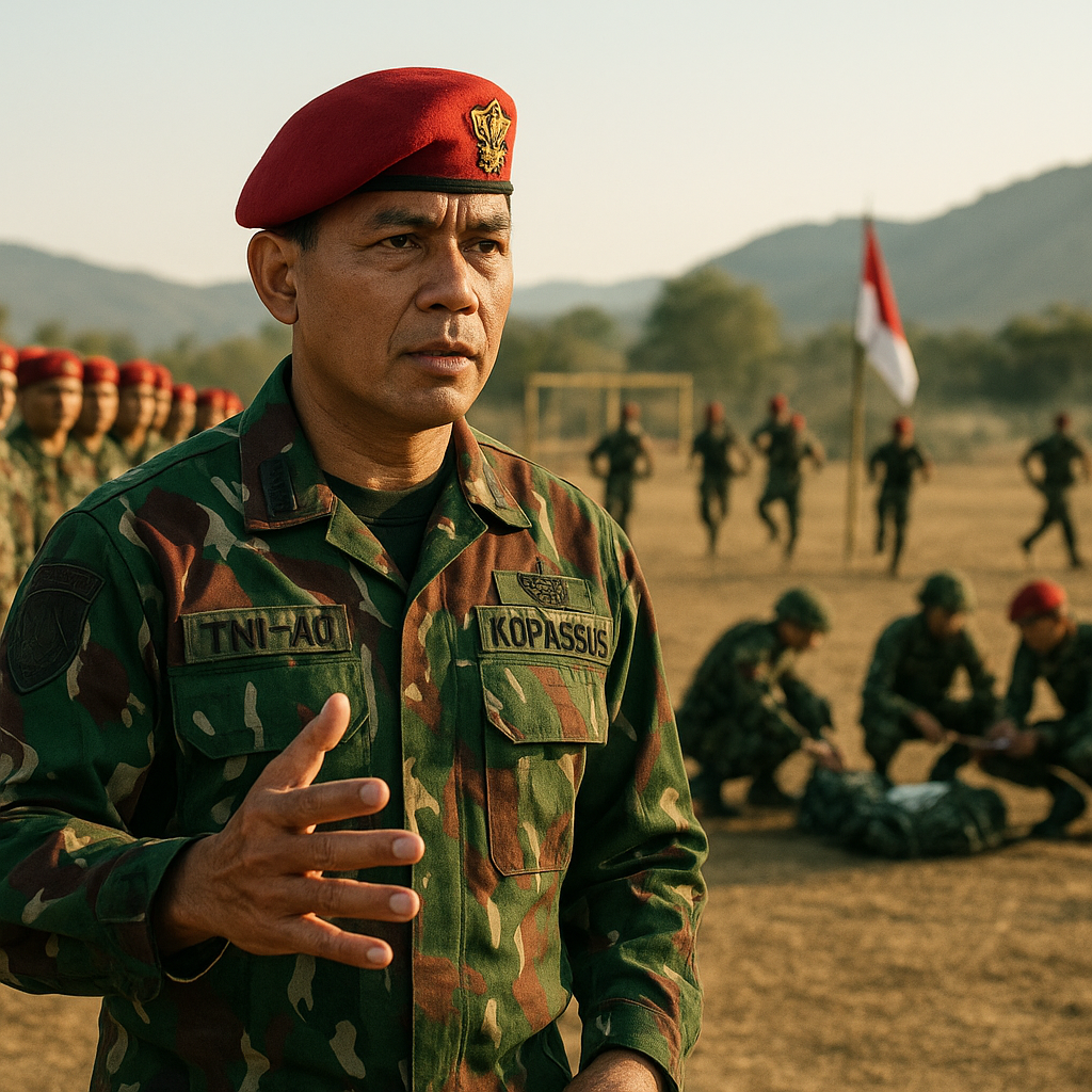 Danjen Kopassus: Disiplin Dasar Utama Pembentukan Prajurit Elite