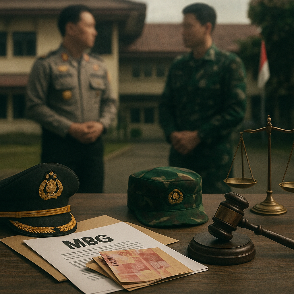 Polri & TNI Terlibat Korupsi MBG, Pukat UGM Sebut Tak Sesuai UU & Fungsi: Punya Konflik Kepentingan