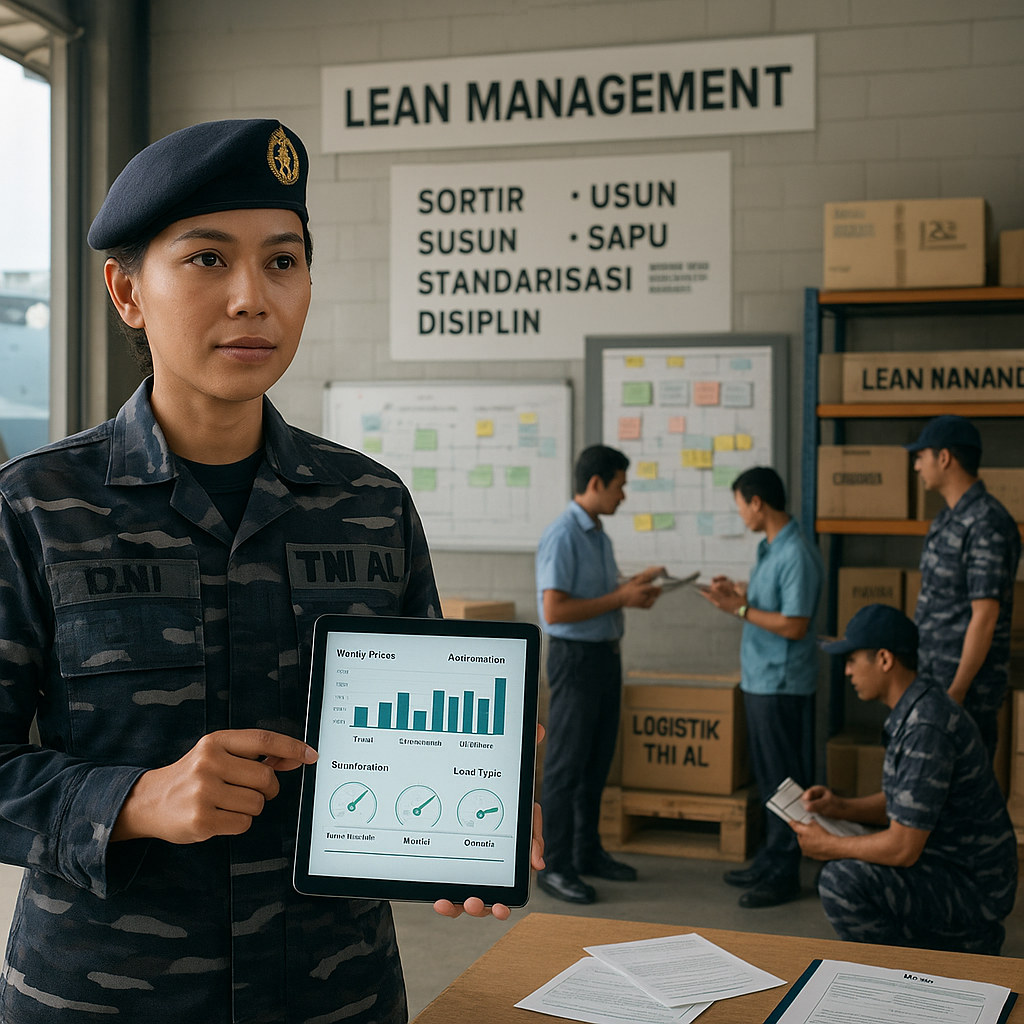 Penerapan Prinsip Lean Management di Logistik TNI AL