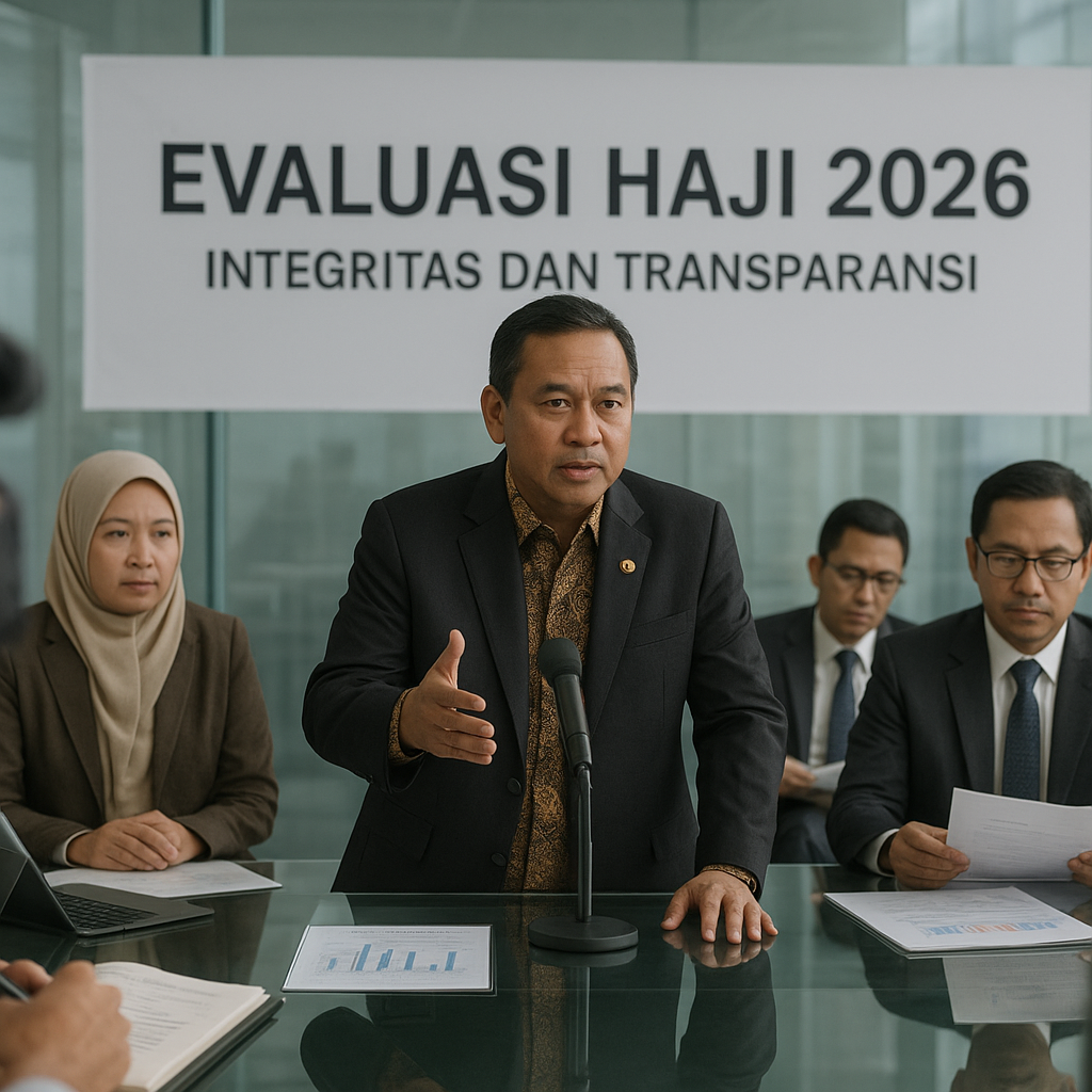 Menhaj Dorong Evaluasi Haji 2026 dengan Integritas dan Transparansi