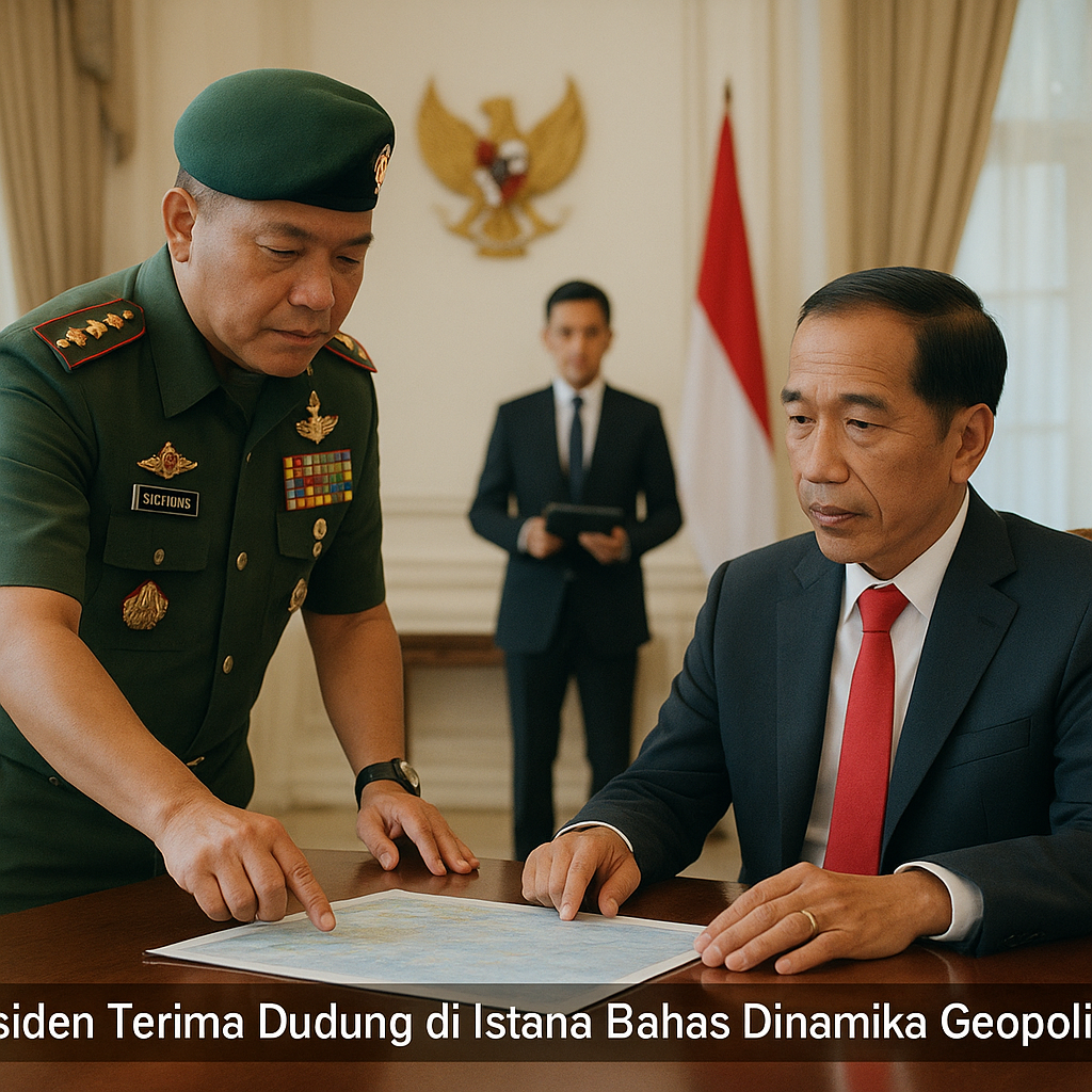 Presiden Terima Dudung di Istana Bahas Dinamika Geopolitik