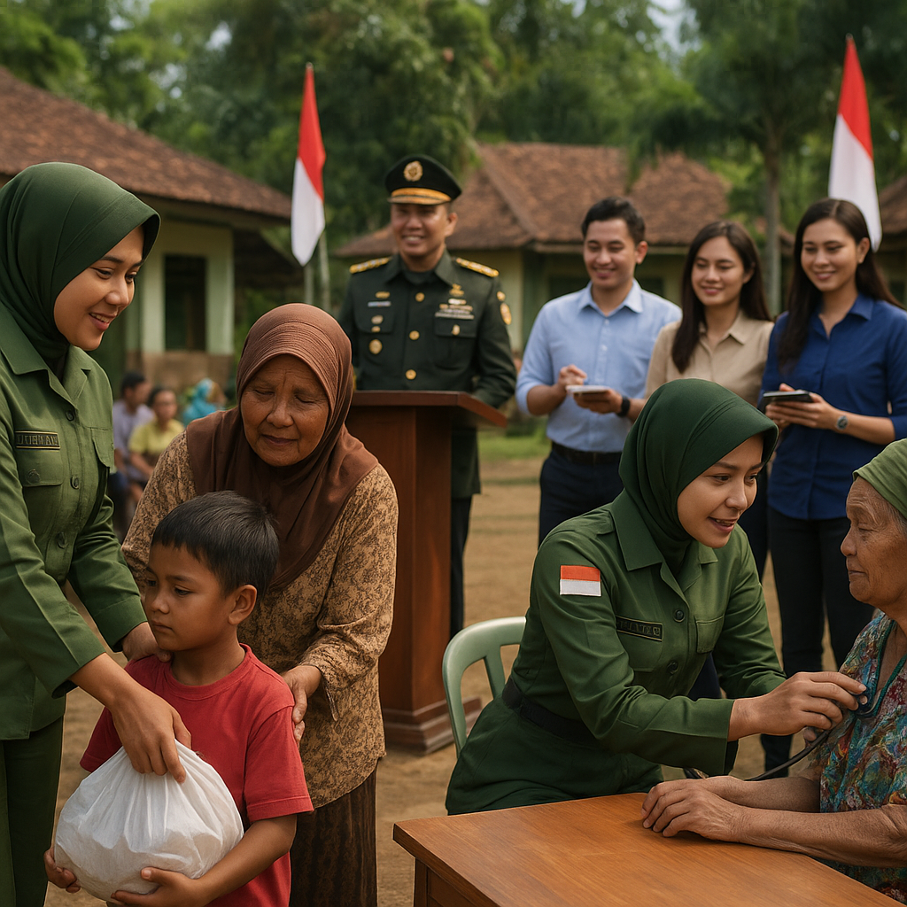 Kasad: Korps Wanita TNI AD Garda Terdepan Perekat Hubungan dengan Masyarakat